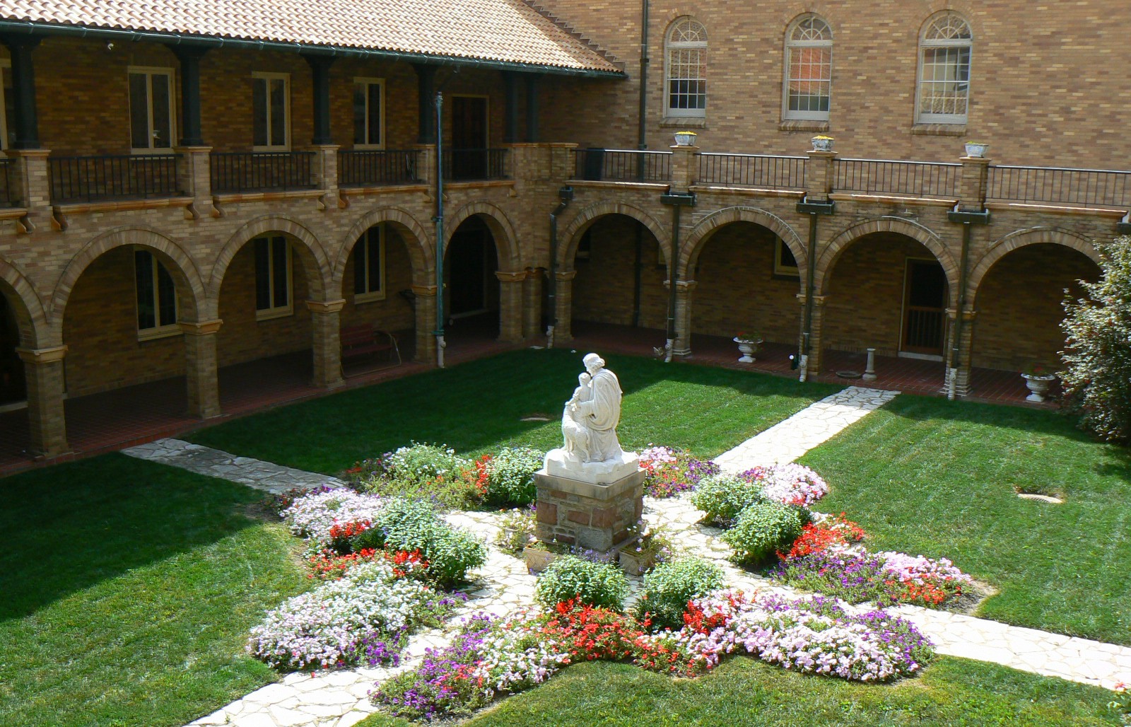Carmel of St Joseph Cloister Courtyard